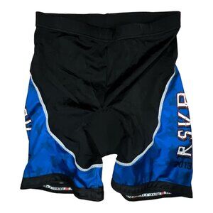 PRIMAL cycling shorts womens LARGE black blue